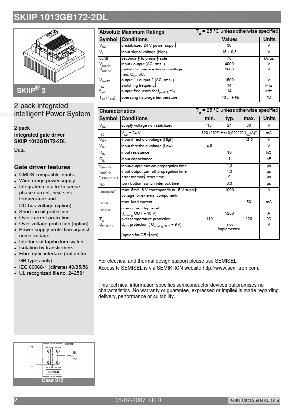 SKIIP1013GB172-2DL