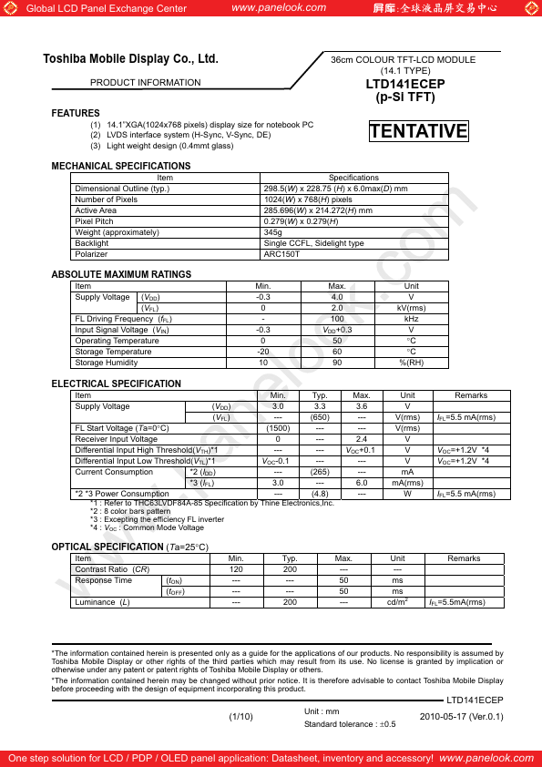 LTD141ECEP