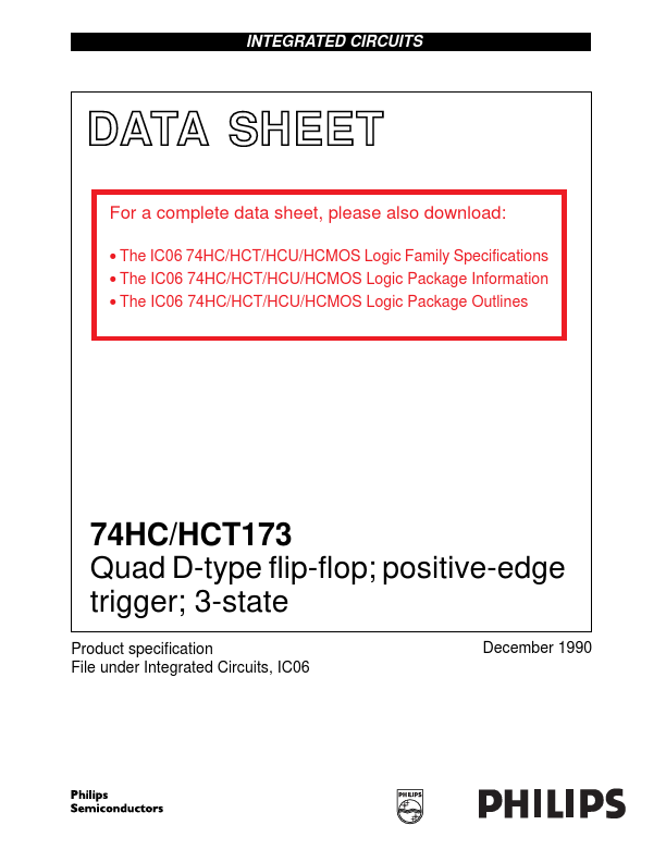 <?=74HC173?> डेटा पत्रक पीडीएफ