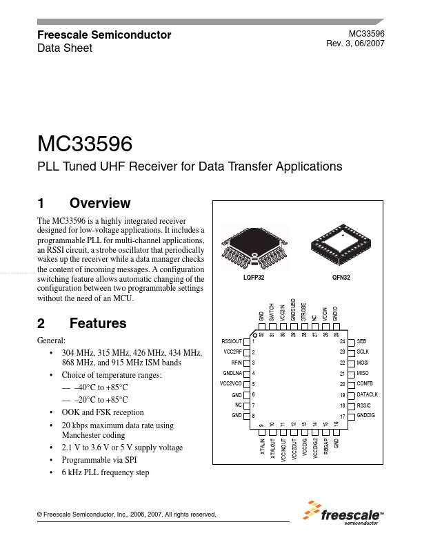 MC33596 Motorola
