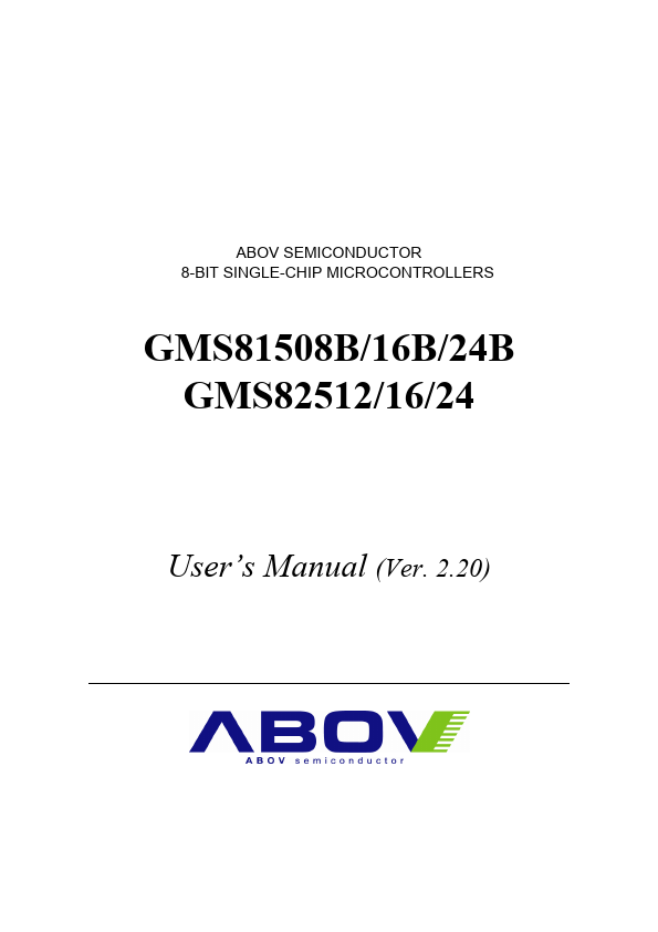 GMS82516 ABOV