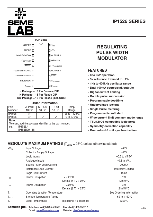 IP3526 Seme LAB