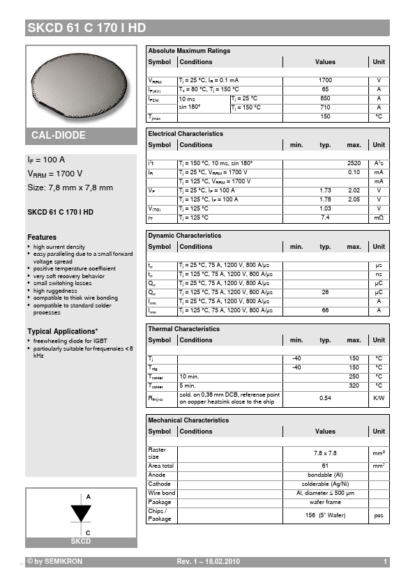 SKCD61C170IHD