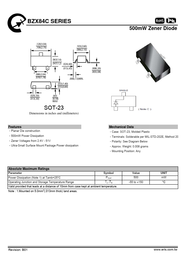 BZX84C3V3 Eris