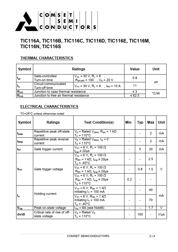 TIC116B