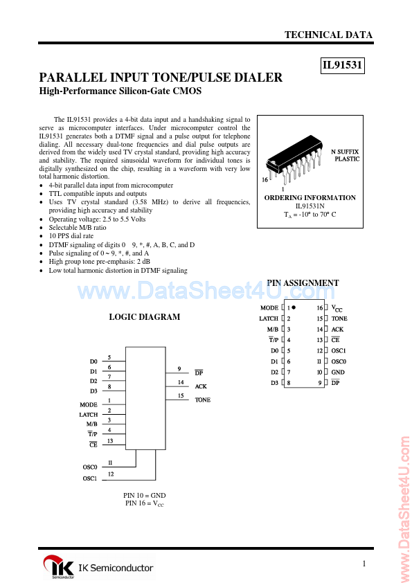 IL91531 IK Semiconductor