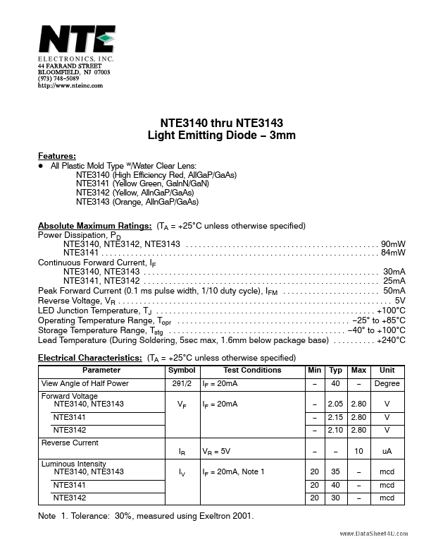 NTE3143