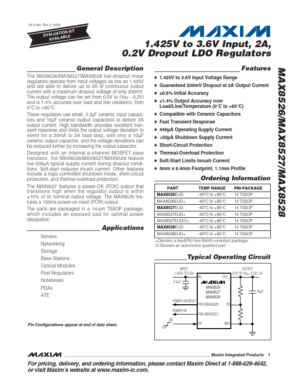 MAX8528 Maxim Integrated Products