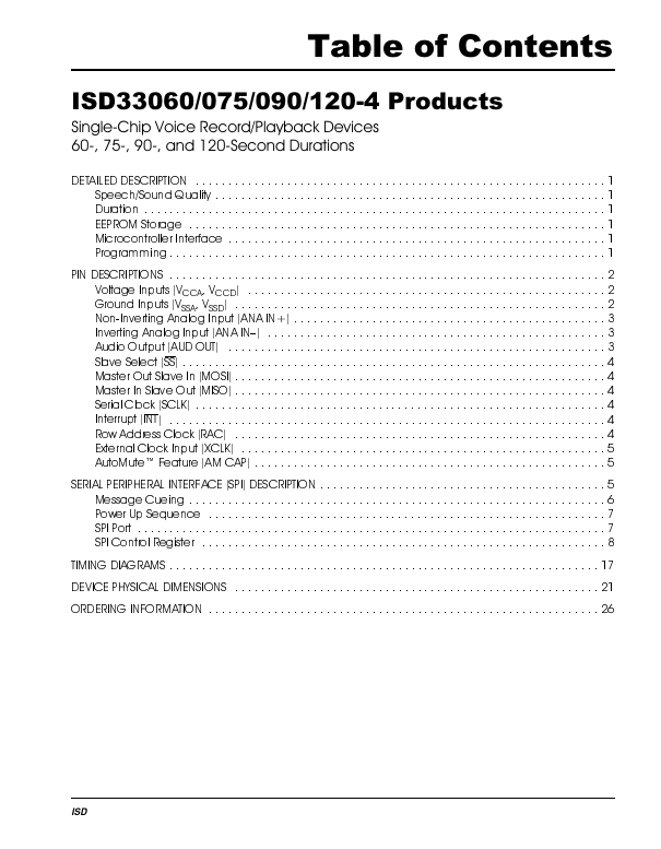 ISD33075X ETC