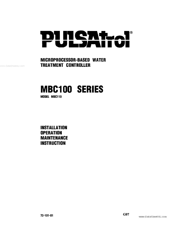 MBC100 Pulsafeeder