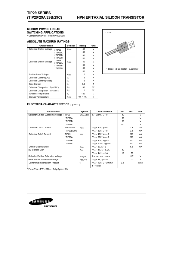 TIP29A Samsung