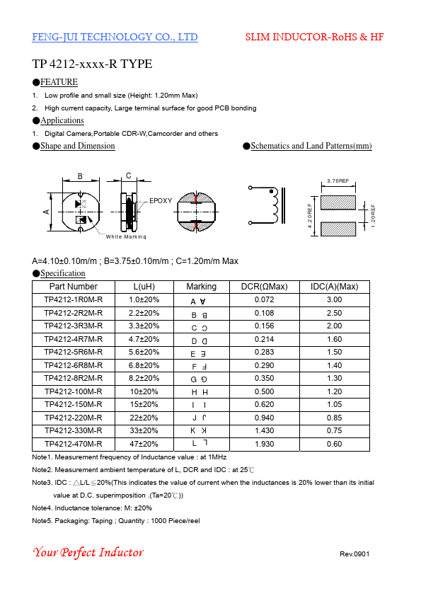 <?=TP4212-220M-R?> डेटा पत्रक पीडीएफ