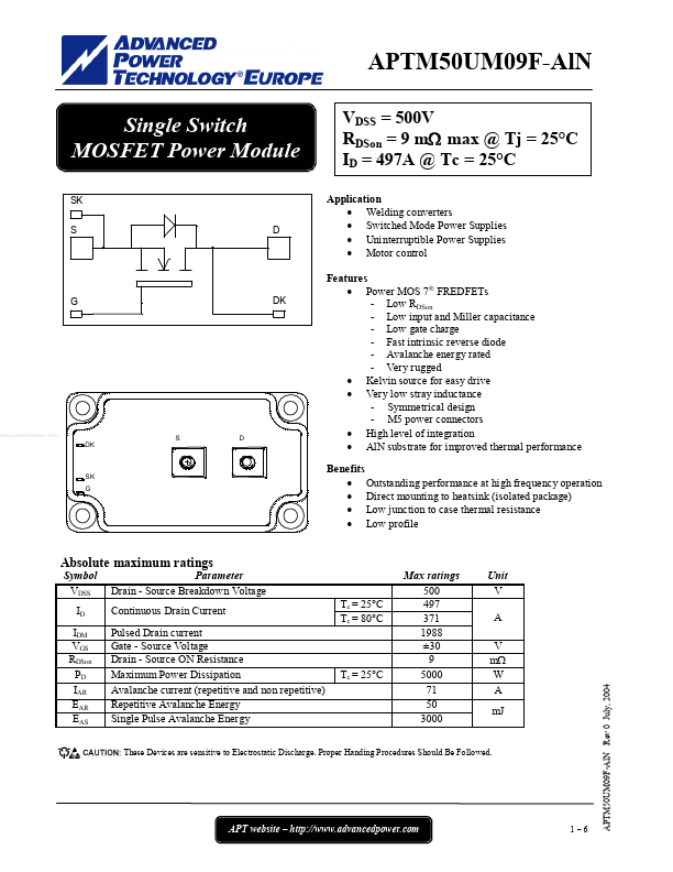 APTM50UM09F-ALN