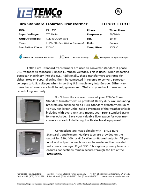 TT1207 TEMCo