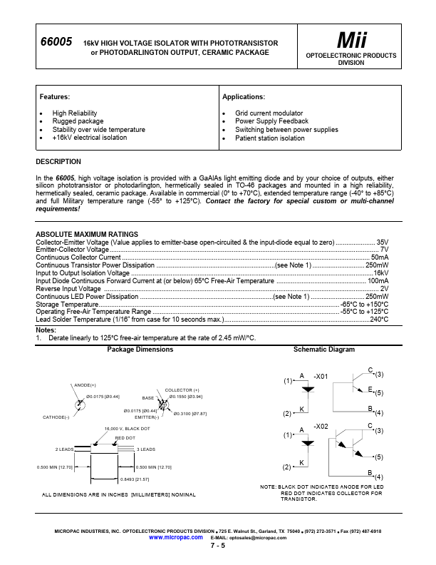 66005 Micropac Industries