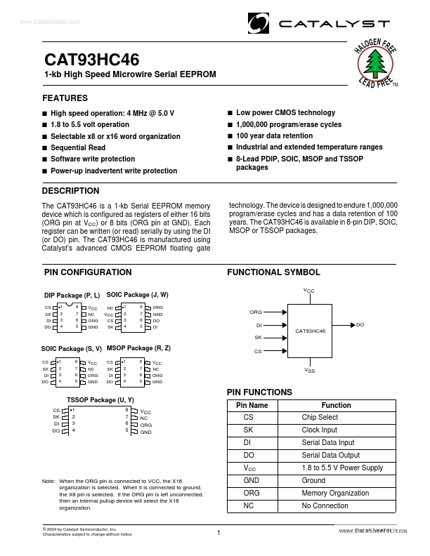 CAT93HC46