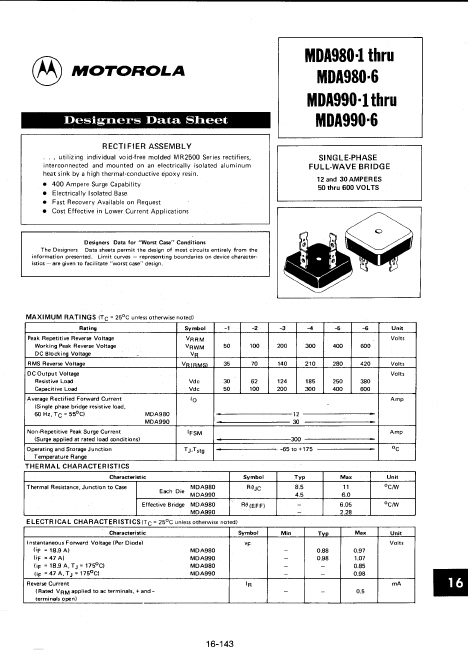 MDA990-2 Motorola