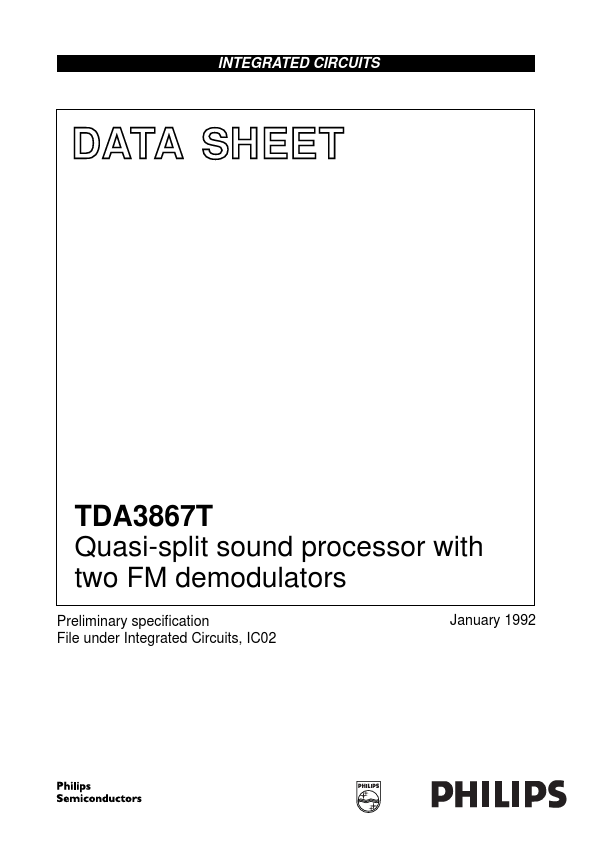 <?=TDA3867T?> डेटा पत्रक पीडीएफ