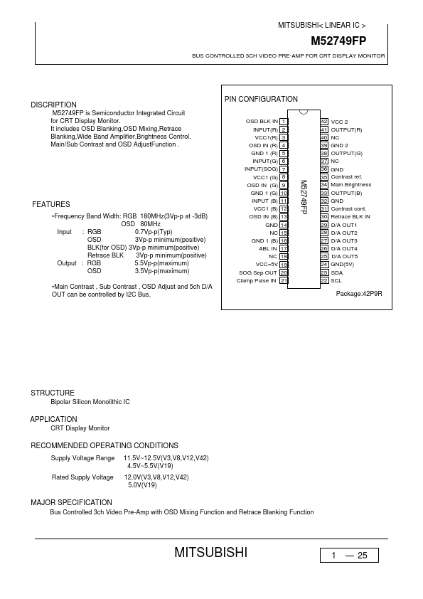 M52749FP