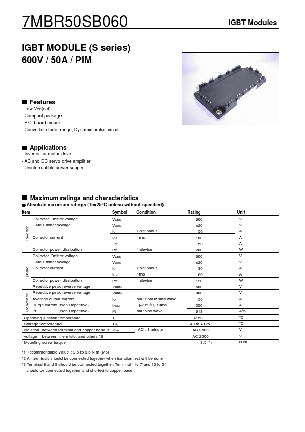 7MBR50SB060