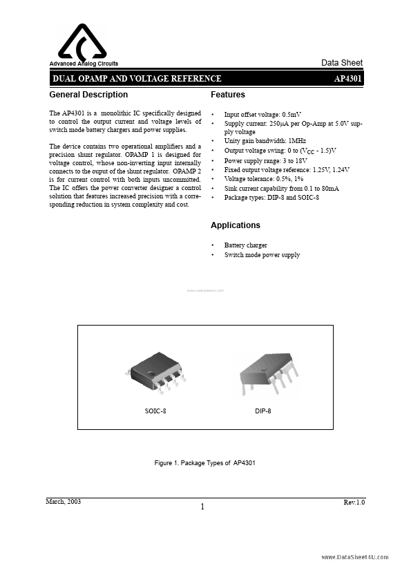 AP4301 BCD Semiconductor