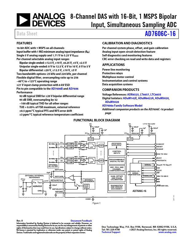 ad7606C-16 Analog Devices