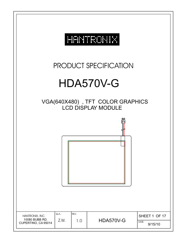 <?=HDA570V-G?> डेटा पत्रक पीडीएफ