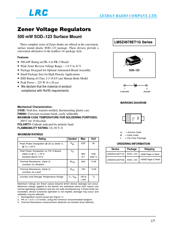 <?=LMSZ4709ET1G?> डेटा पत्रक पीडीएफ