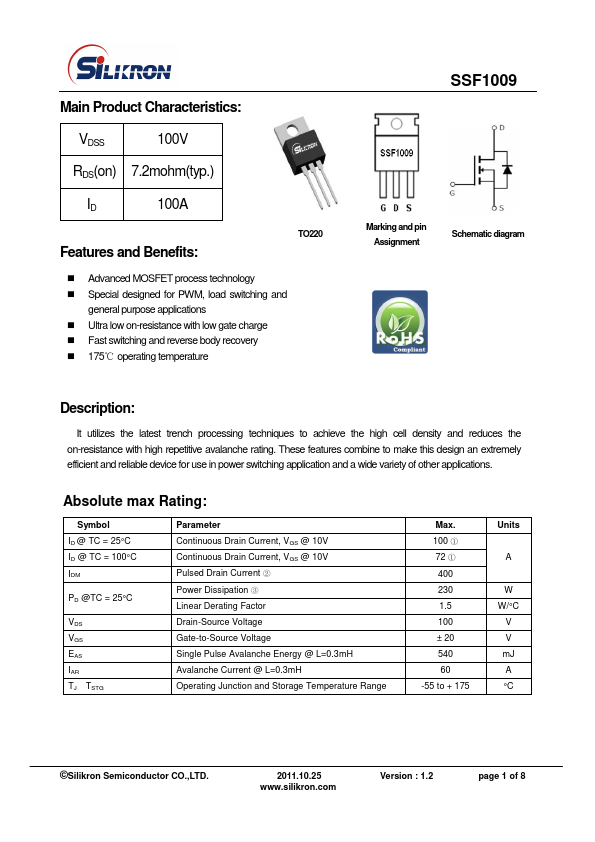 SSF1009 Silikron