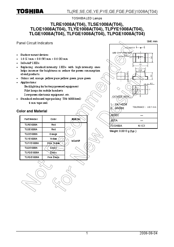 TLGE1008A