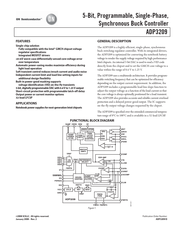 ADP3209 ON Semiconductor