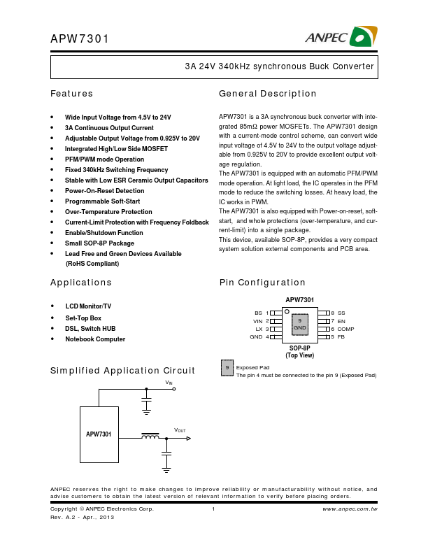 APW7301