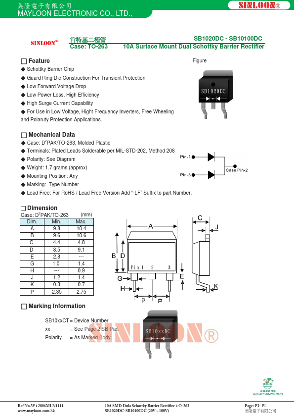 SB1045DC