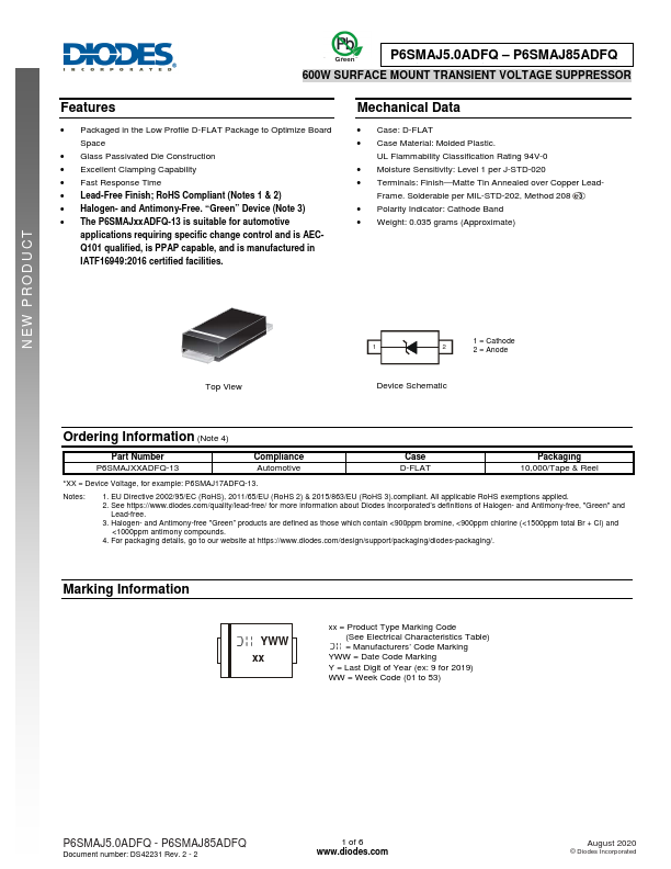 P6SMAJ5.0ADFQ