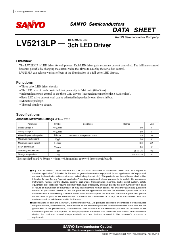 LV5213LP