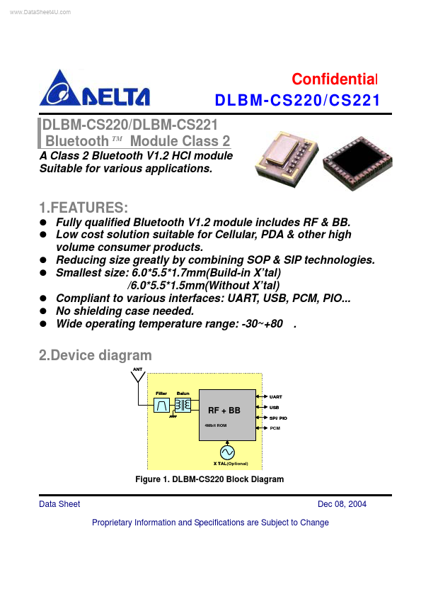 DLBM-CS221 Delta Electronics