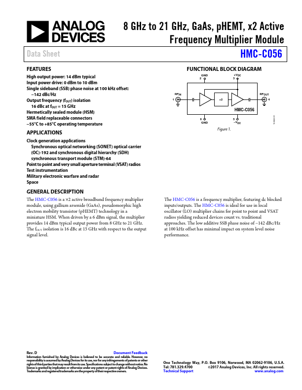HMC-C056 Analog Devices