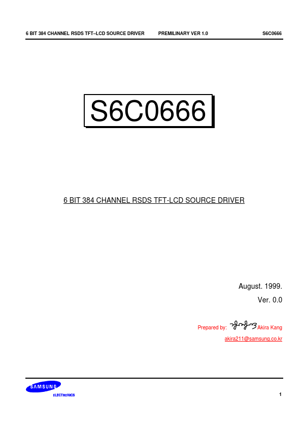 S6C0666 Samsung semiconductor