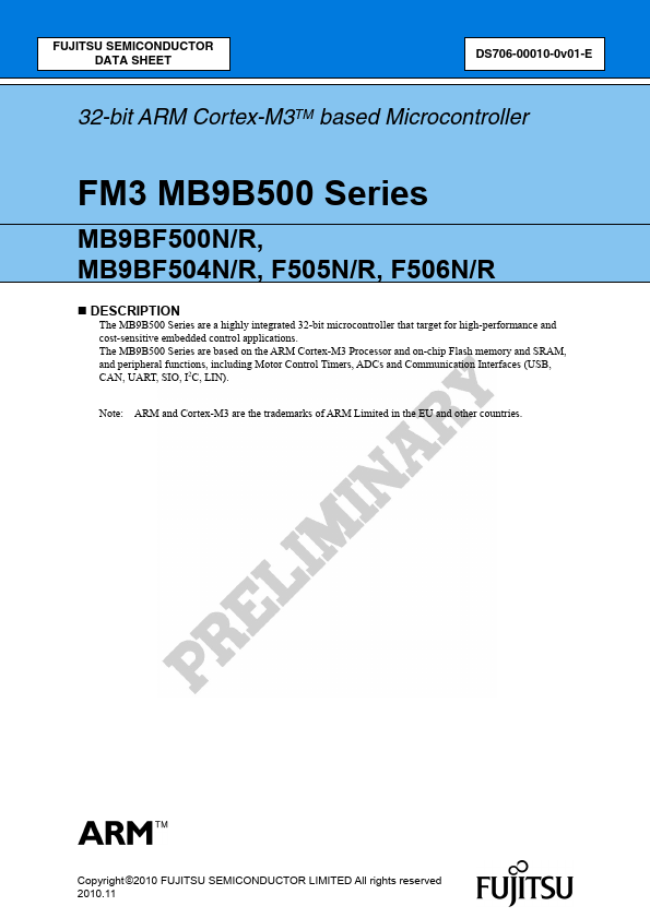 MB9BF506N Fujitsu