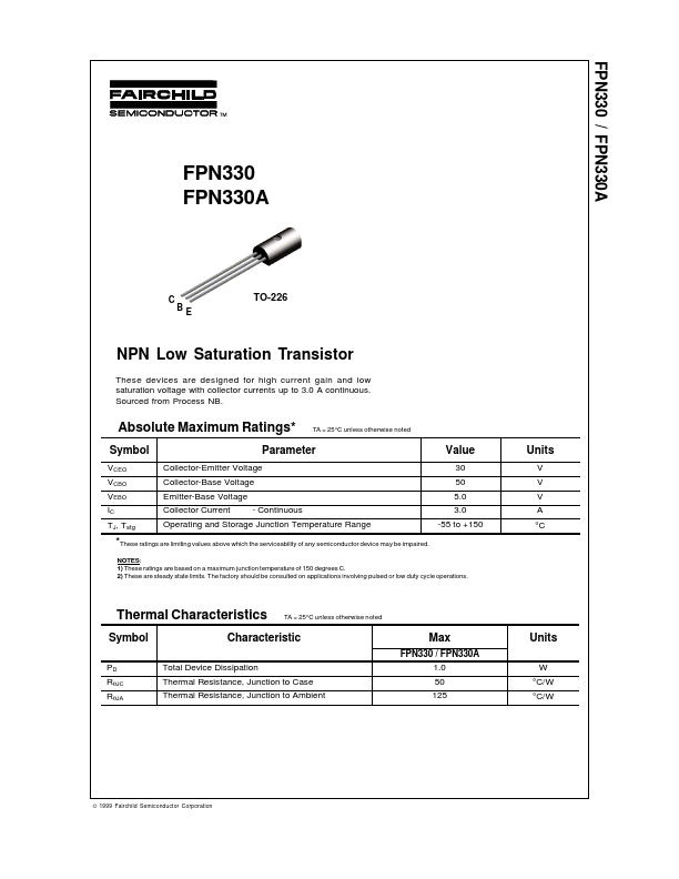 FPN330 Fairchild Semiconductor