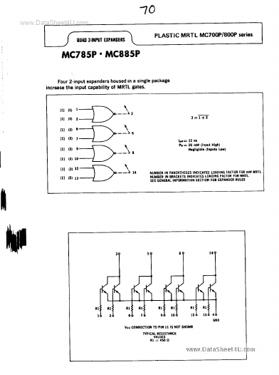 <?=MC885P?> डेटा पत्रक पीडीएफ