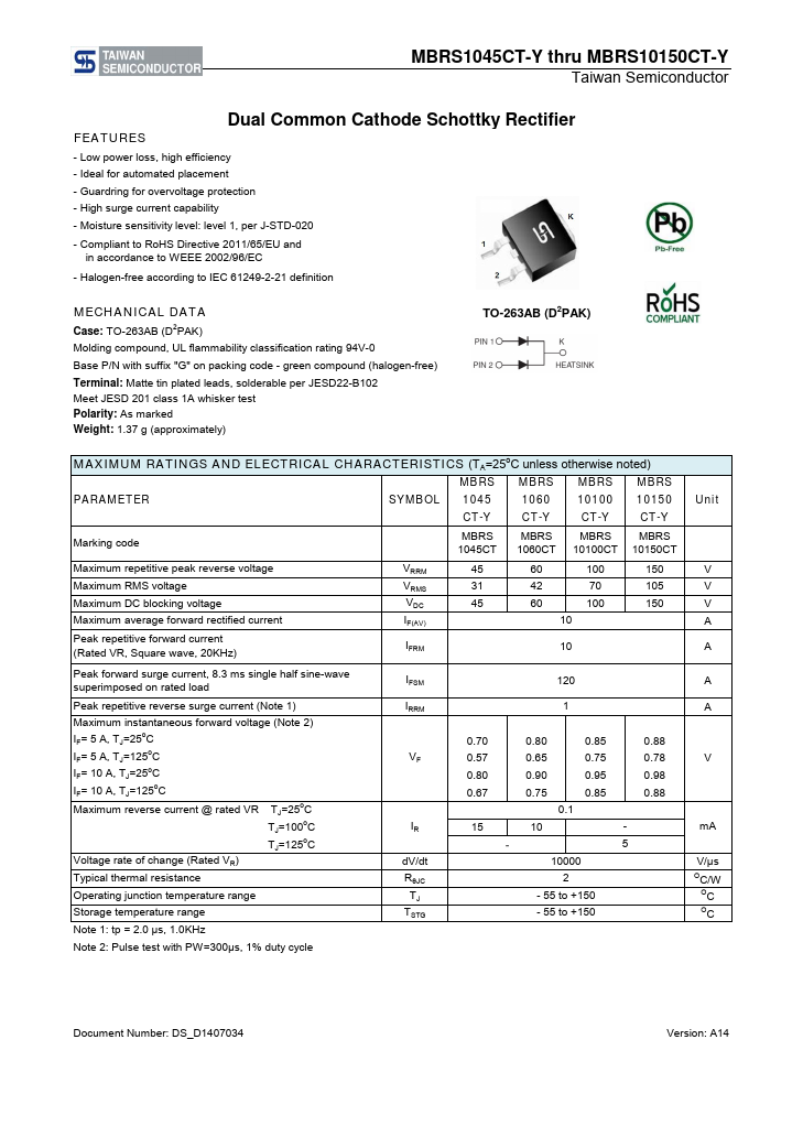 MBRS10150CT-Y