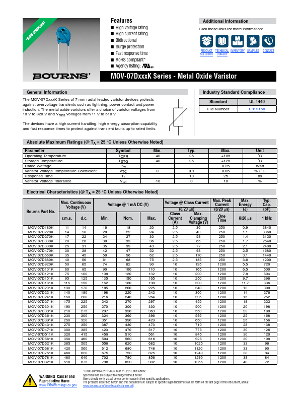 MOV-07D301K