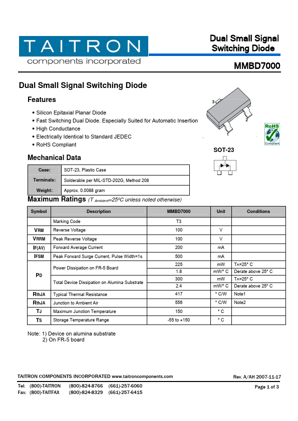 MMBD7000