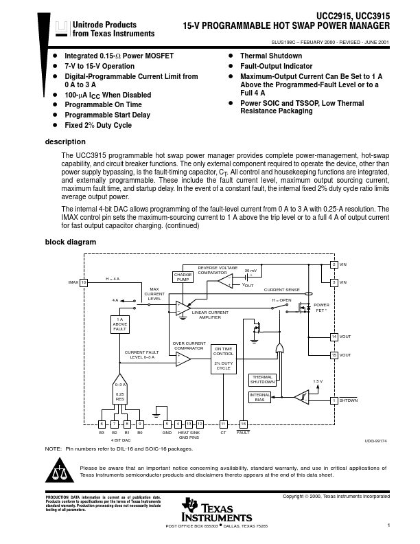 UCC3915 Unitrode