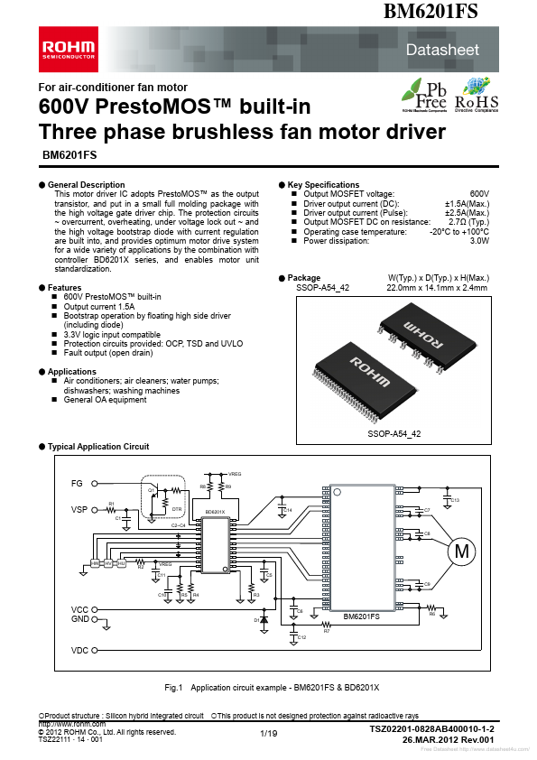 <?=BM6201FS?> डेटा पत्रक पीडीएफ