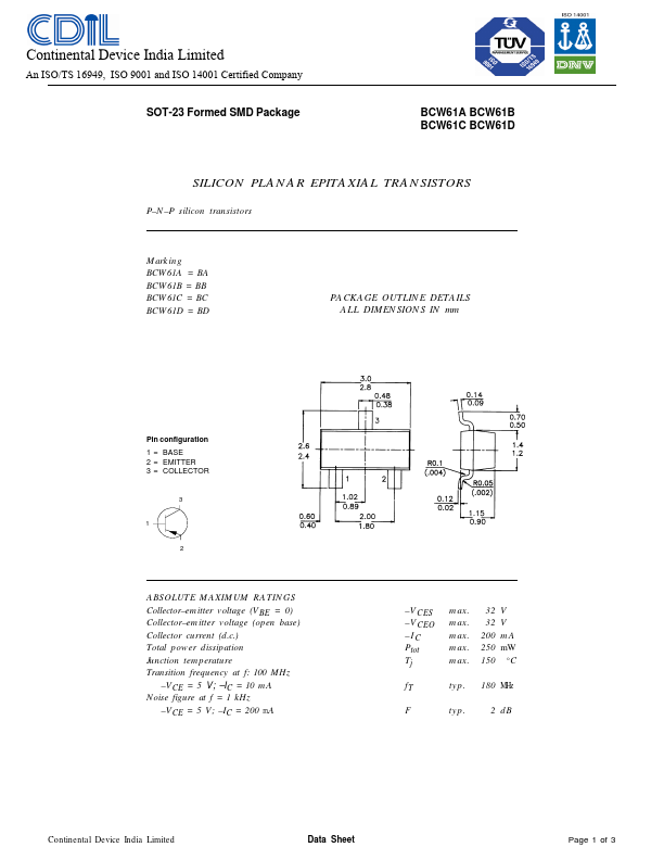 BCW61C