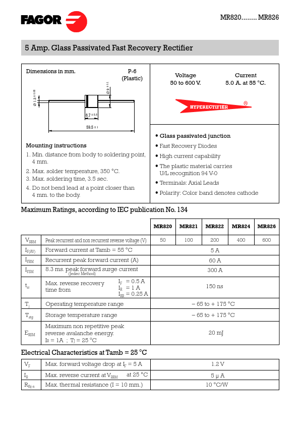 <?=MR822?> डेटा पत्रक पीडीएफ