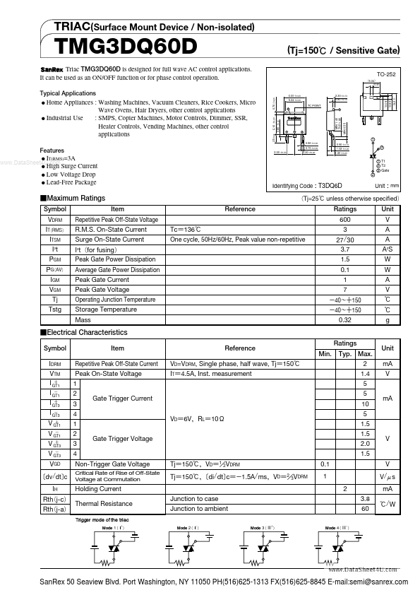 TMG3DQ60D