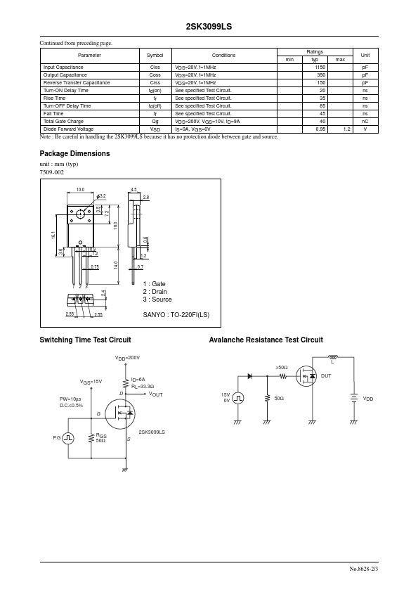 2SK3099LS